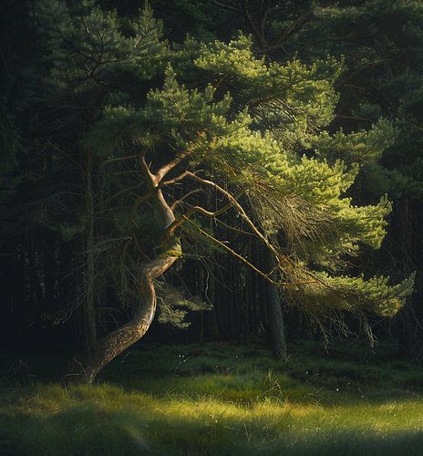 Summer forests full of romance