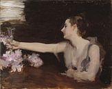 John Singer Sargent-Madame Gautreau trinkt einen Toast von finemasterpiece Miniaturansicht
