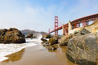 Foggy Golden Gate Bridge