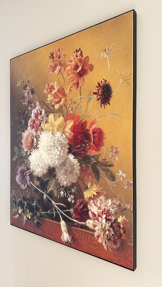 Stilleven met bloemen in een vaas, Georgius Jacobus Johannes van Os (gezien bij vtwonen) 