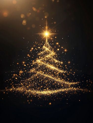Glitzernder Weihnachtsbaum