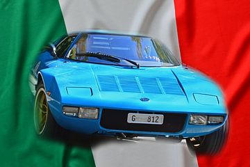 Lancia Stratos HF mit Flagge  Eggberg Klassik 2017 von Ingo Laue