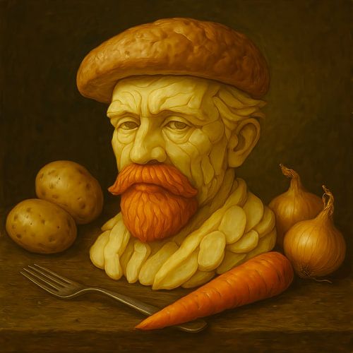 Van Gogh en Pommes de Terre – Un hommage rustique sur Basahen