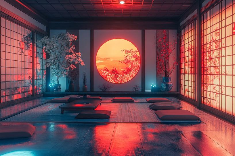 meditation japan by Egon Zitter