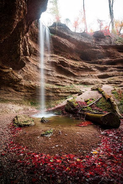 De kleine waterval van Hannes Cmarits