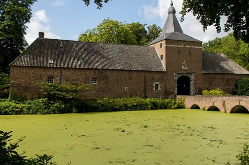 Kasteel Arcen bij het dorpje Arcen/ de voorburcht