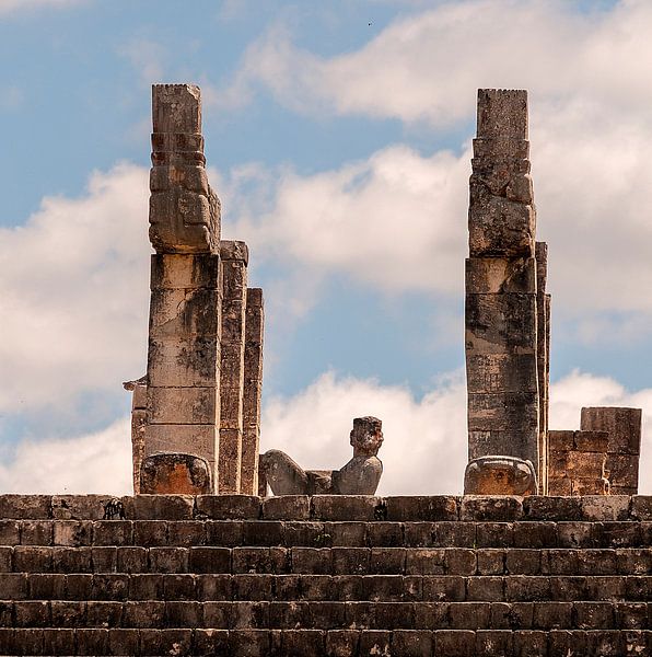 Mexico: Pre-Hispanic City of Chichen-Itza (San Felipe Nuevo) von Maarten Verhees