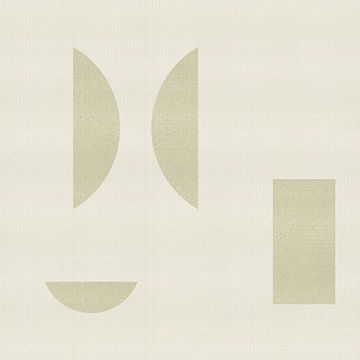 Retro-Papiergeometrie I von Dina Dankers
