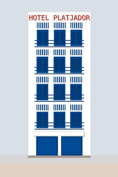 Hotel Platjador in Sitges von UMA Digital NL