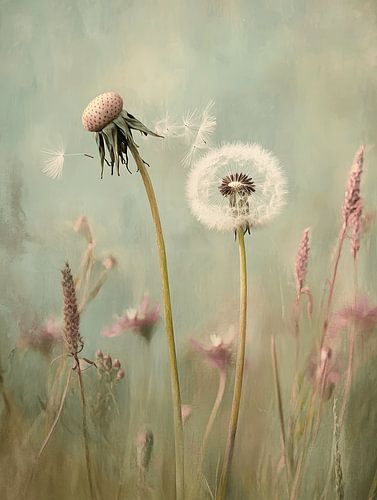 Pissenlits sur Japandi Art Studio