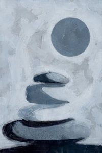 Schatten des Zen | Blau