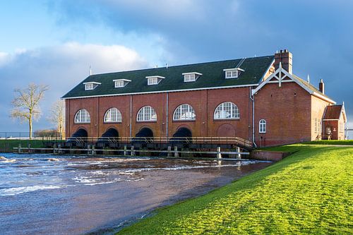 Waterwolf pumping station near Oldehove