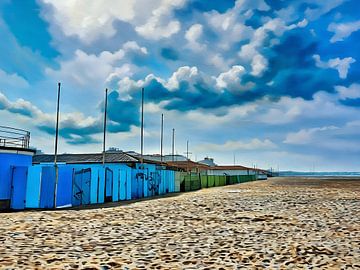 Coastal Serenity in Viareggio by Sergio Pazzano