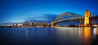 Melbourne, Hafen, Brücke und Opernhaus von Atelier Liesjes Miniaturansicht