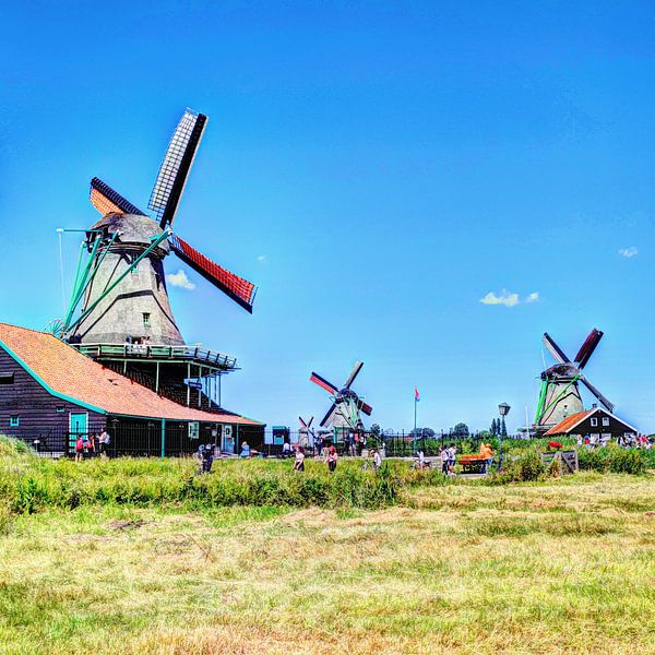 Zaanse Schans Zaandam Pays-Bas par Hendrik-Jan Kornelis