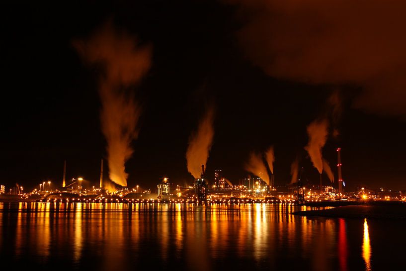 Skyline IJmuiden by Monique Struijs