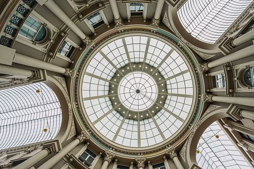 Das Dach der Passage in Den Haag