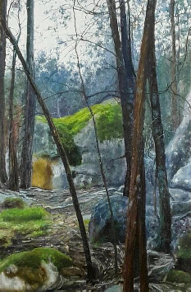 Erde und Naturberge von KB Prints