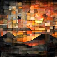 The glass sunset