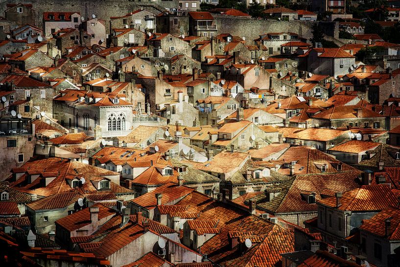 Über den Dächern von Dubrovnik von Sabine Wagner