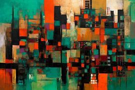 Symphonie géométrique sur Harry Hadders Design