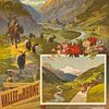 Hugo d' Alési - Suisse - Chemins de fer J.-S. - Vallée du Rhône (1895) sur Peter Balan