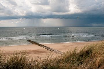La plage de Domburg sur Nancy van Verseveld