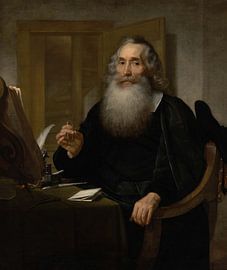 Portrait de Petrus Scriverius, Bartholomeus van der Helst