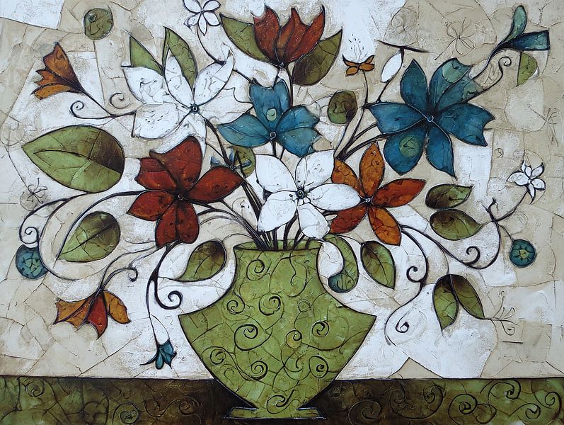 Blumenvase | Flower Vibes von Blumen Studio