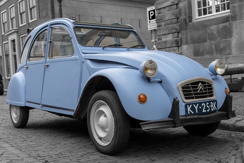 Citroen 2cv Par L Artiste Foto Amsterdam Peter Bartelings