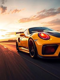 Porsche 911 GT3 RS – Dusk Track Symphony