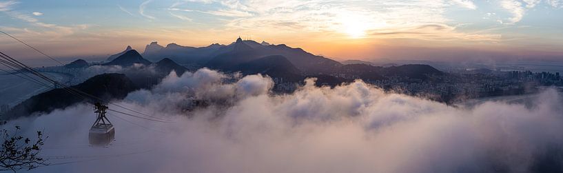 Rio in the clouds II by Merijn Geurts