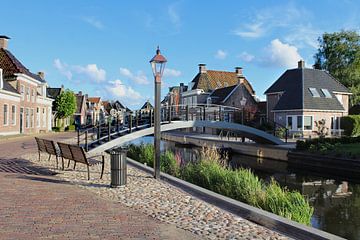 Avond in Kollum, Friesland, Nederland van Imladris Images