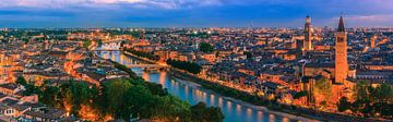 Panoramablick auf Verona, Italien