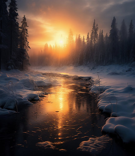 Magie de l'hiver