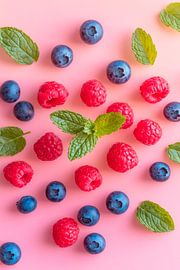 Beerenmix Freude von Poster Art Shop