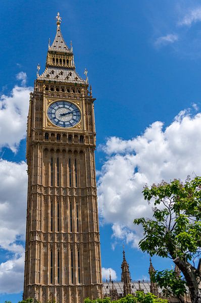 Big Ben Turm in London UK Vertikal Reiseführer von Animaflora PicsStock