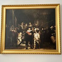 Klantfoto: De Nachtwacht, Rembrandt van Rijn, op canvas