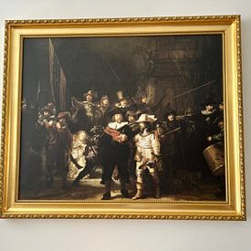 Kundenfoto: Die Nachtwache, Rembrandt van Rijn, auf leinwand
