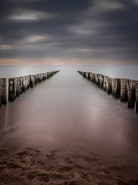 Das endlose Meer in Zoutelande von Robby's fotografie
