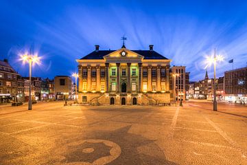 Stadhuis en Grote Markt Groningen van Volt