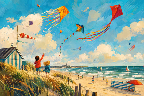 Une journée d'été à la plage