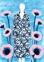 Tropical fashion print van Lianne Louise thumbnail