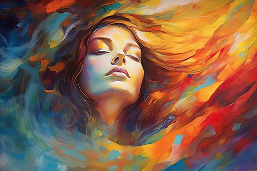 Das Unbekannte umarmen | Gemälde für Achtsamkeit