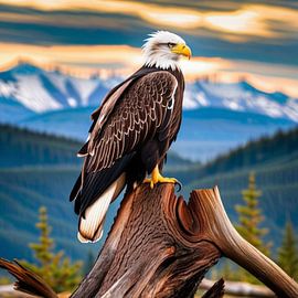 Seahawk in the Mountains von Sunrise Group Germany