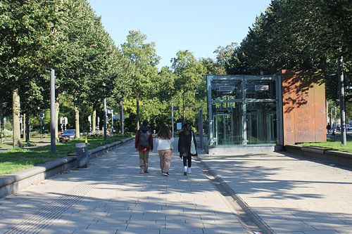 walking through Nijmegen