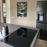 Klantfoto: Olijfolie van Uwe Merkel, op aluminium