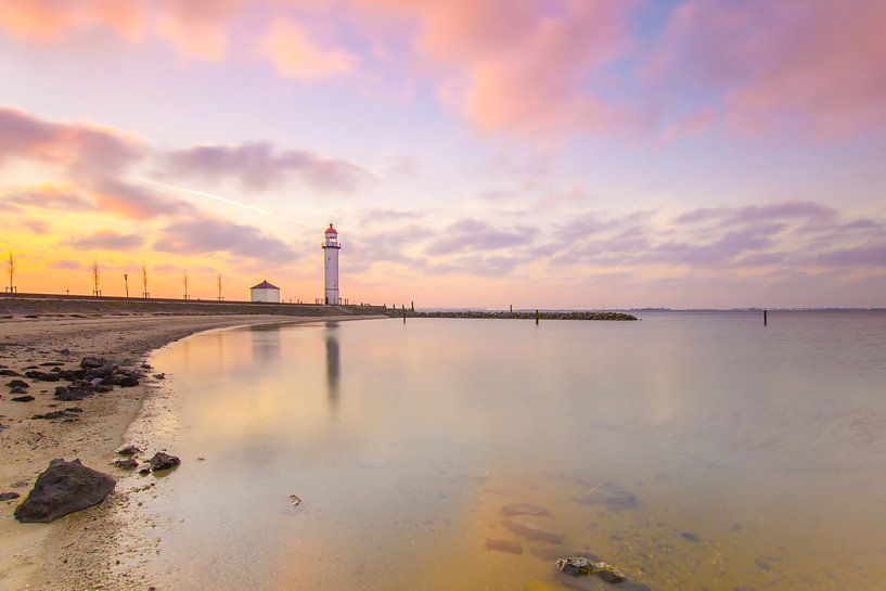 Sunrise Hellevoetsluis von Jan Koppelaar