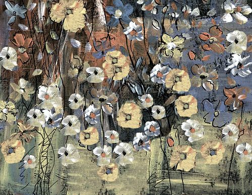 Sommerball Wiese in Beige