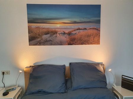 Paal 17 Texel zonsondergang